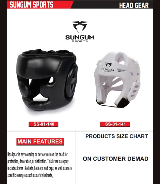 Sungum Sports – Customizable Protective Headgear (Wholesale Available)