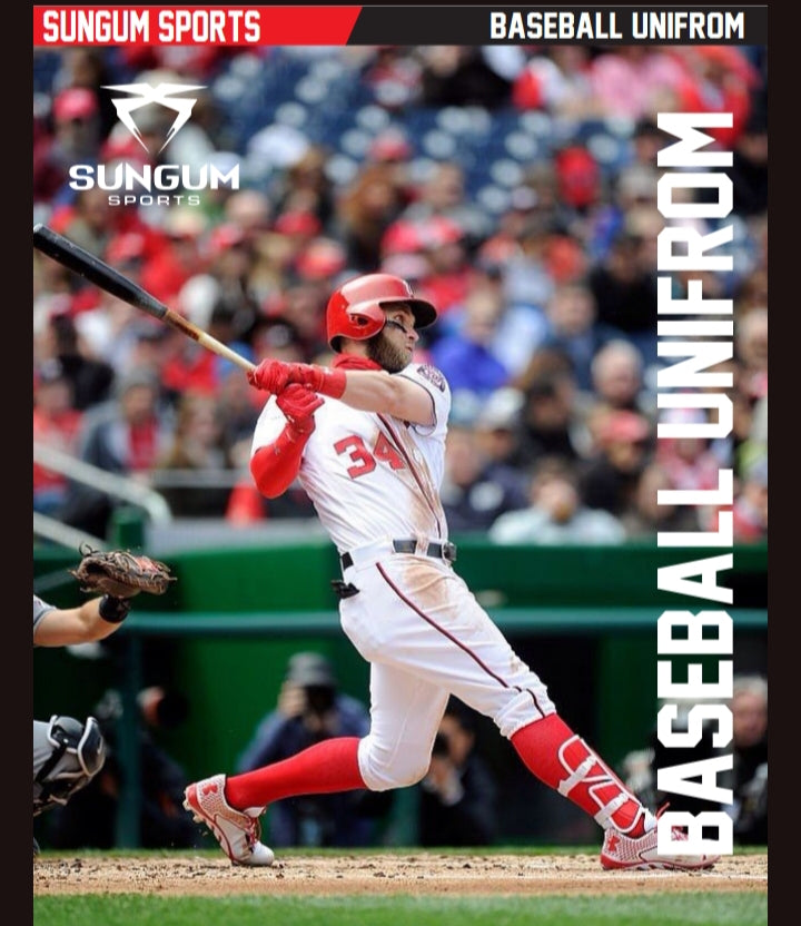 🧢 SUNGUM SPORTS – Premium Baseball Uniforms (Custom & Wholesale)