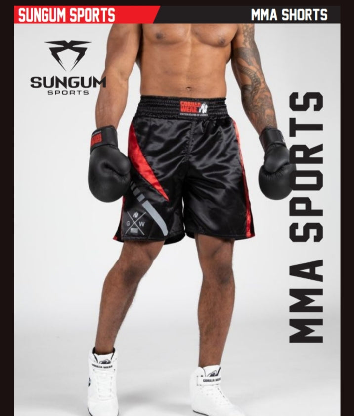 🥊 SUNGUM SPORTS – Premium MMA Shorts (Custom & Wholesale)