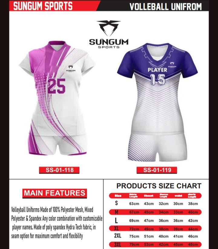 Sungum Sports – Premium Volleyball Uniforms