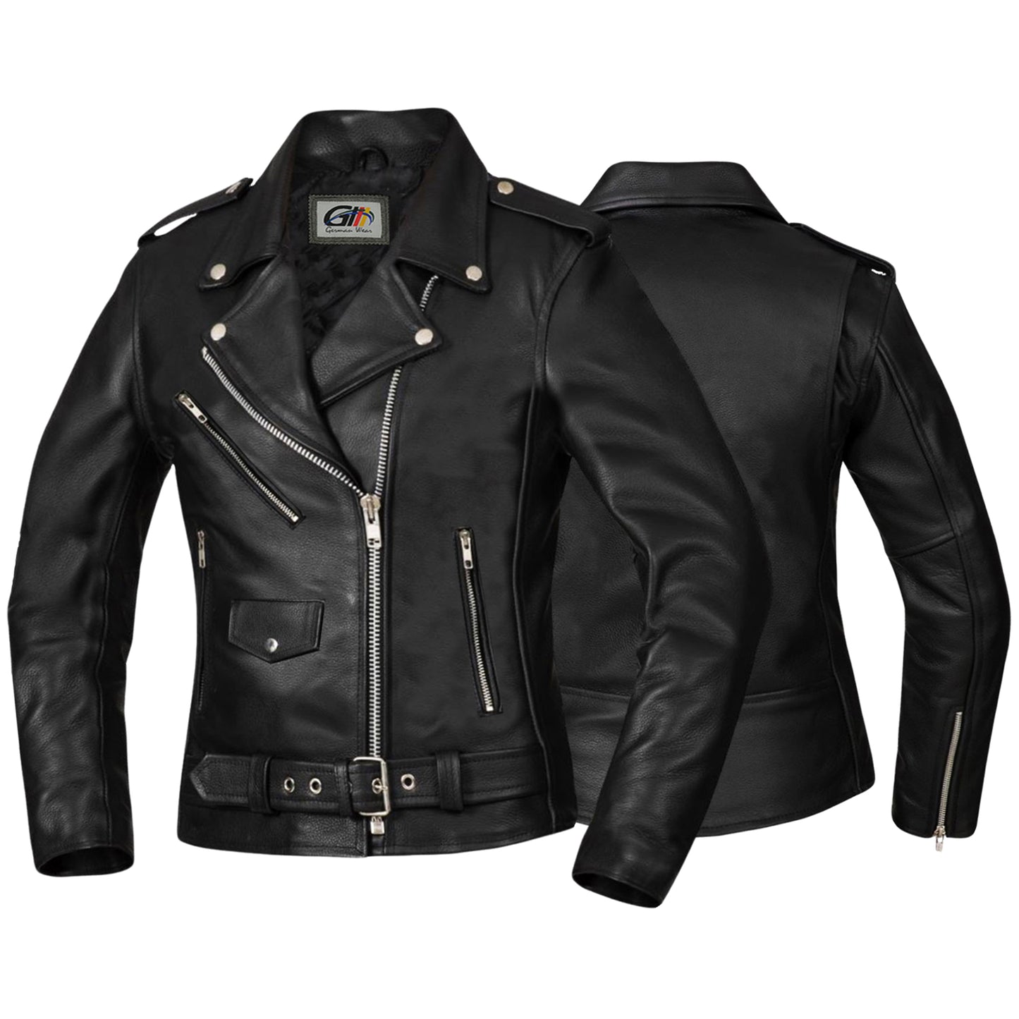 🧥 SUNGUM SPORTS – Premium Leather Jacket (Custom & Wholesale)